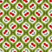 Design - Sweet Peppy Cherry Love green - by Lila-Lotta, read more about this textile design